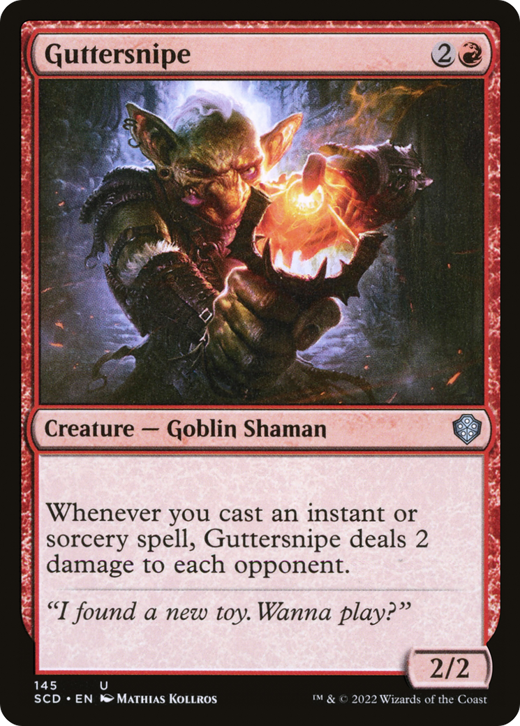 Guttersnipe (SCD-145) - Starter Commander Decks