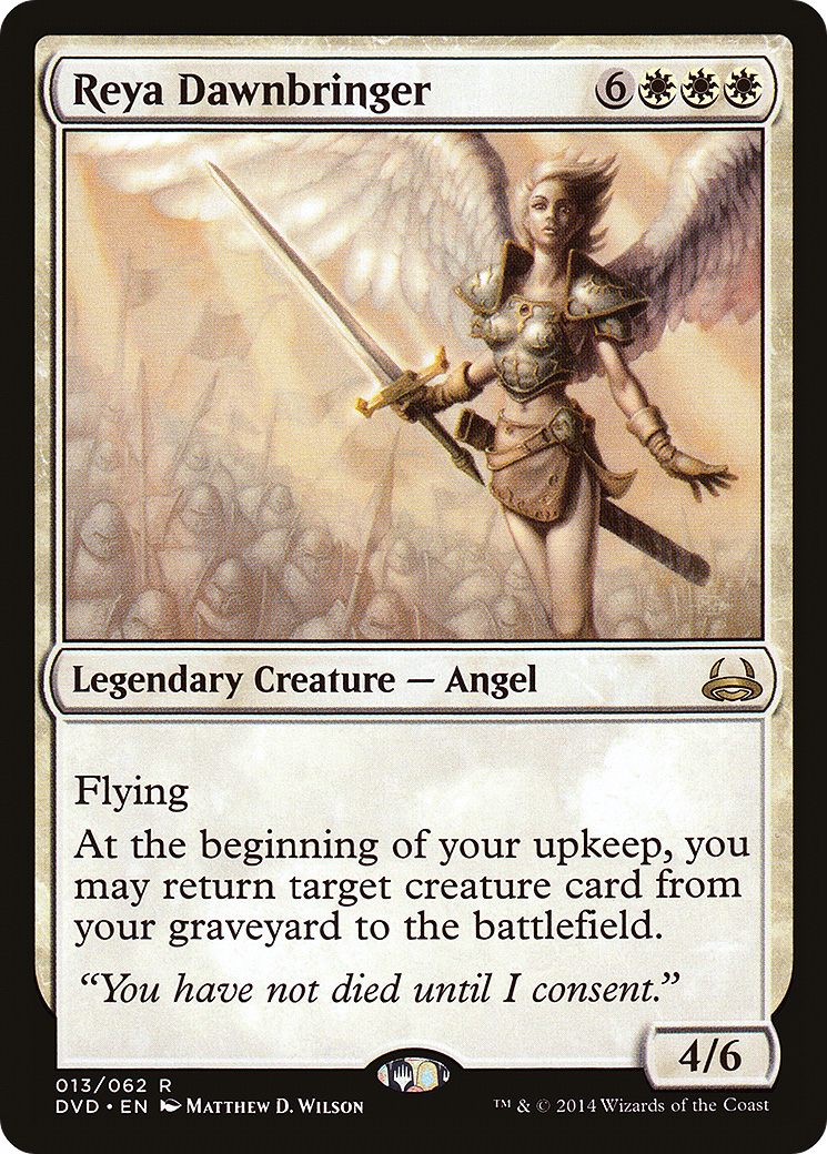 Reya Dawnbringer (DD3-) - Duel Decks Anthology: Divine vs. Demonic
