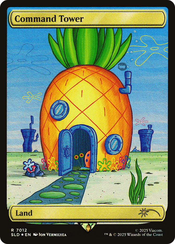 Command Tower (7012) (Rainbow Foil) (SLD-7012) - Secret Lair Drop Foil