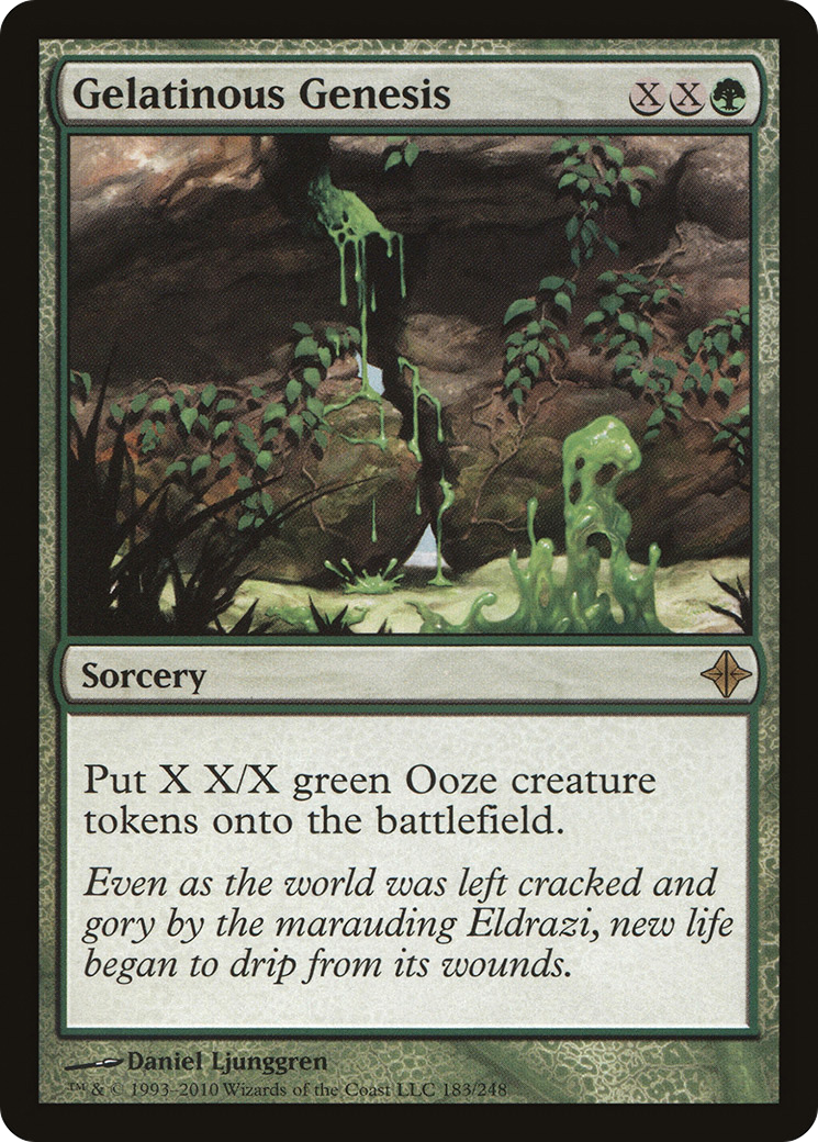 Gelatinous Genesis (ROE-183) - Rise of the Eldrazi