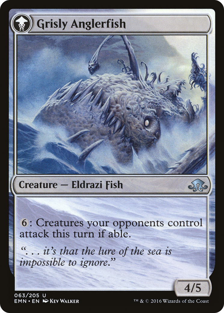 Grizzled Angler (EMN-063) - Eldritch Moon: (mooneldrazidfc) Foil