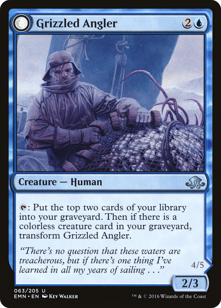 Grizzled Angler (EMN-063) - Eldritch Moon: (mooneldrazidfc)