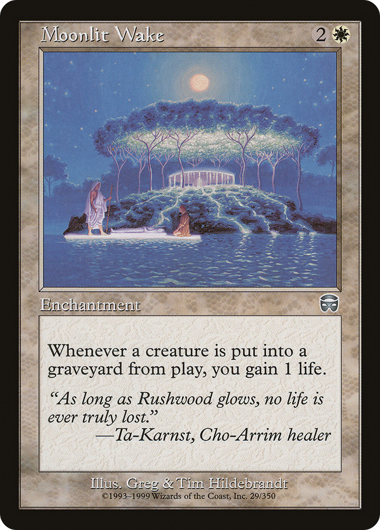 Moonlit Wake (MMQ-029) - Mercadian Masques