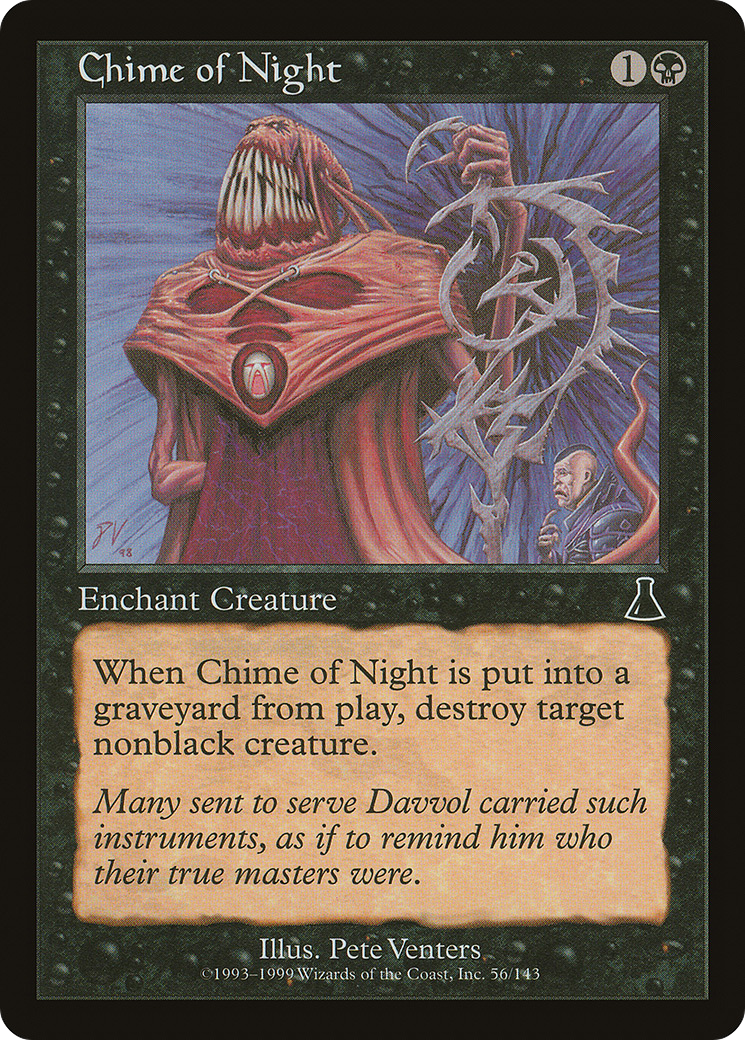 Chime of Night (UDS-056) - Urza's Destiny Foil