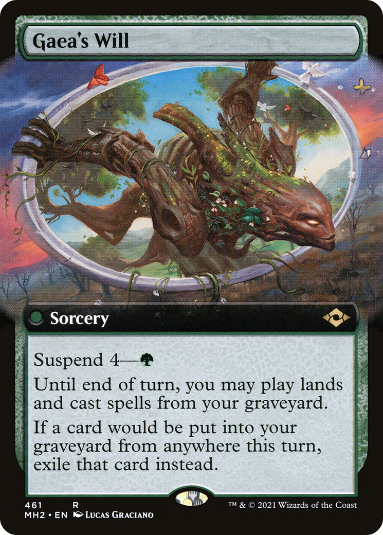 Gaea's Will (Extended Art) (MH2-461) - Modern Horizons 2: (Extended Art) Foil