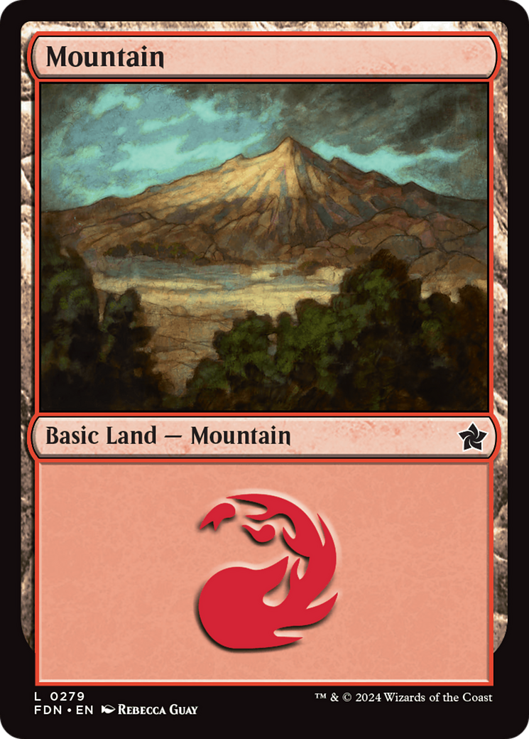 Mountain (0279) (FDN-279) - Foundations Foil