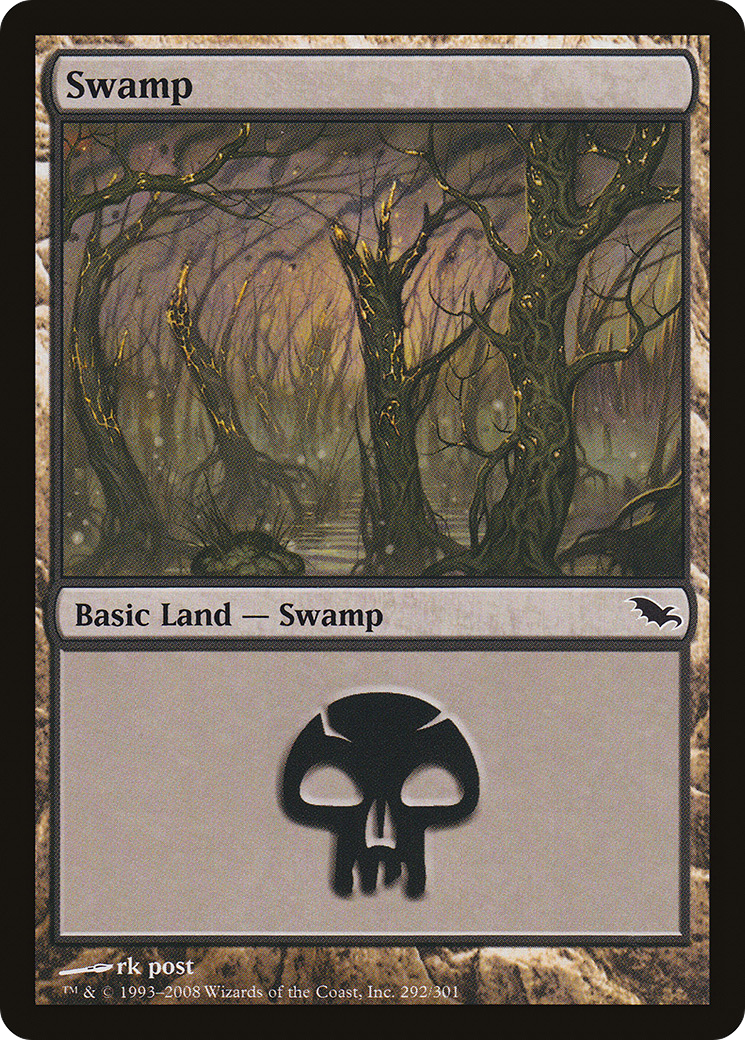 Swamp (292) (SHM-292) - Shadowmoor