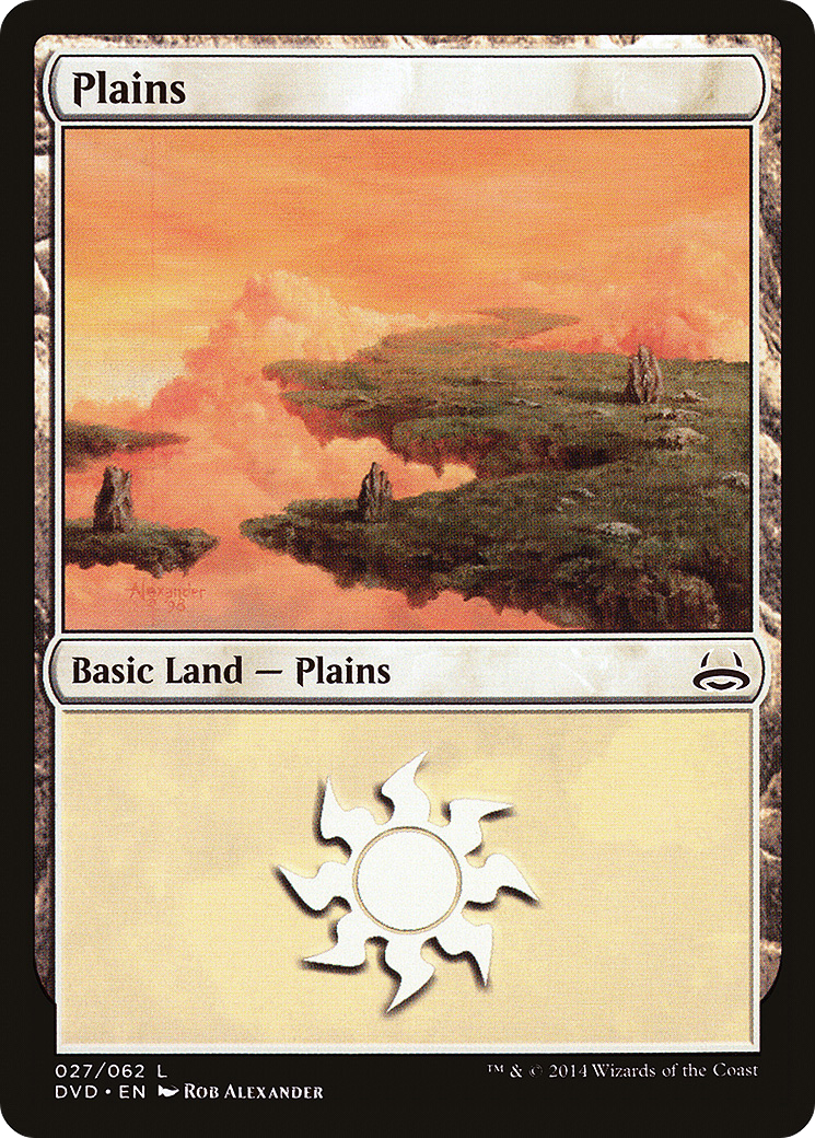 Plains (27) (Divine vs. Demonic) (DD3-027) - Duel Decks Anthology: Divine vs. Demonic