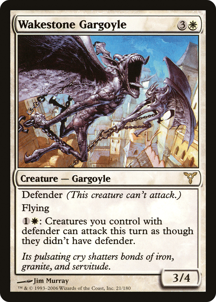 Wakestone Gargoyle (DIS-) - Dissension