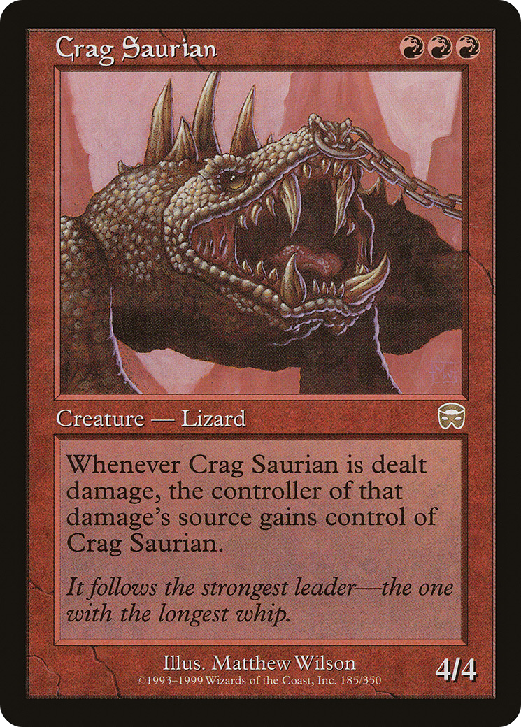 Crag Saurian (MMQ-185) - Mercadian Masques