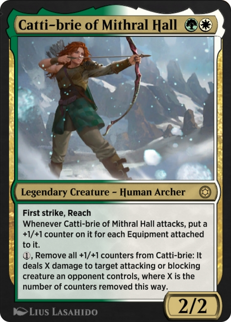 Catti-brie of Mithral Hall (HBG-233) - Alchemy Horizons: Baldur's Gate