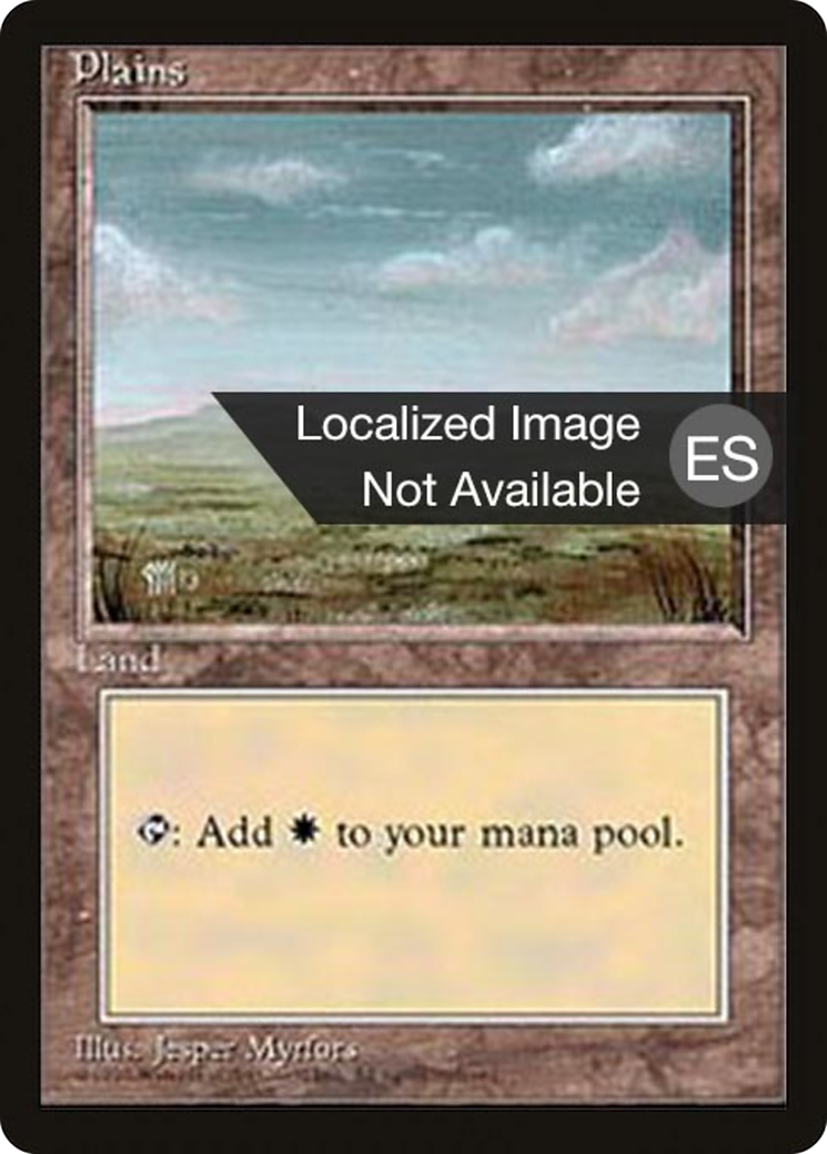 Plains (C) (4BB-186) - Fourth Edition Foreign Black Border