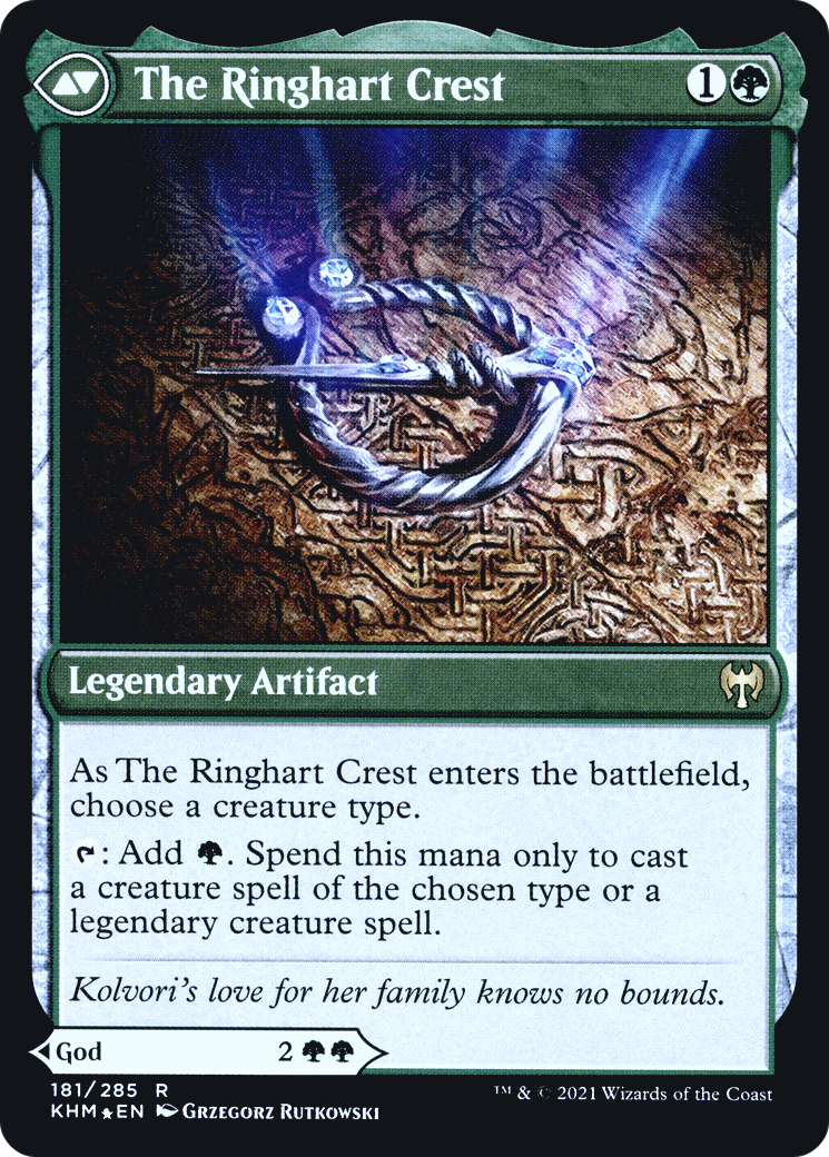 Kolvori, God of Kinship (PRE-181) - Kaldheim Promos Foil