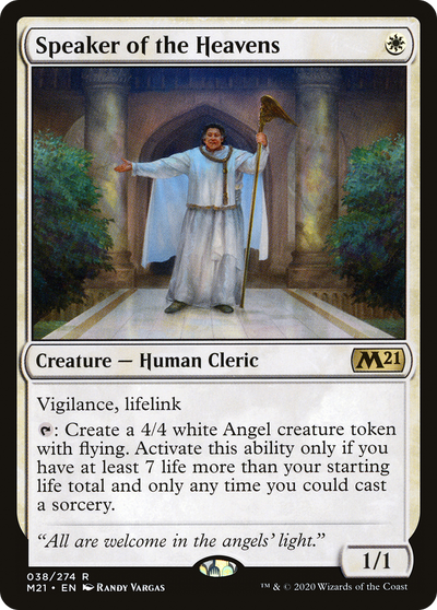 Speaker of the Heavens (M21-038) - Core Set 2021