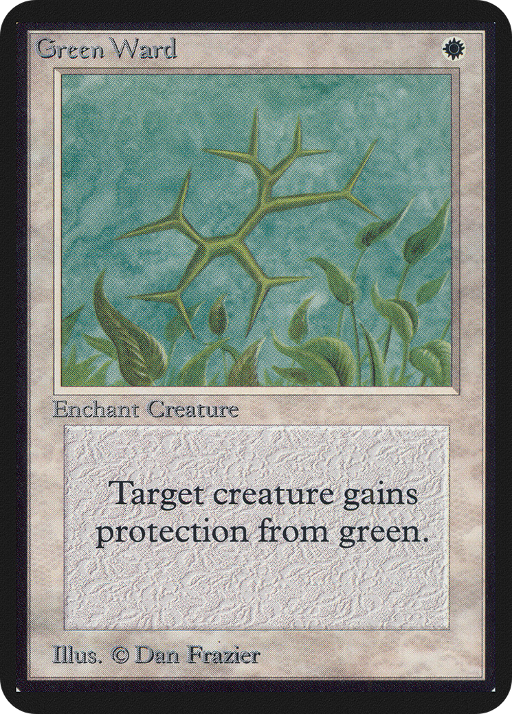 Green Ward (LEA-) - Limited Edition Alpha