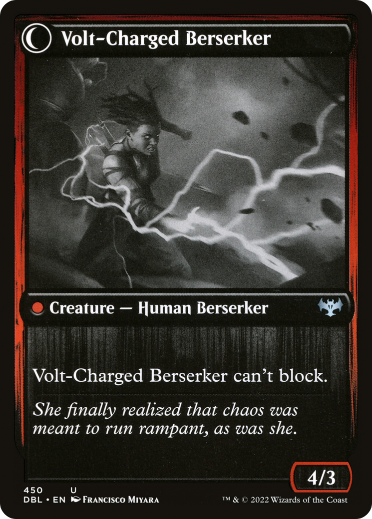 Voltaic Visionary (DBL-450) - Innistrad: Double Feature: (Double Faced Transform) Foil