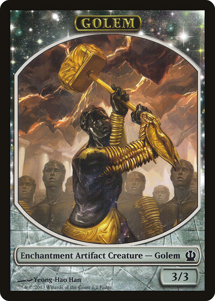 Golem Token (JDG-001) - Judge Gift Cards 2013: (enchantment)