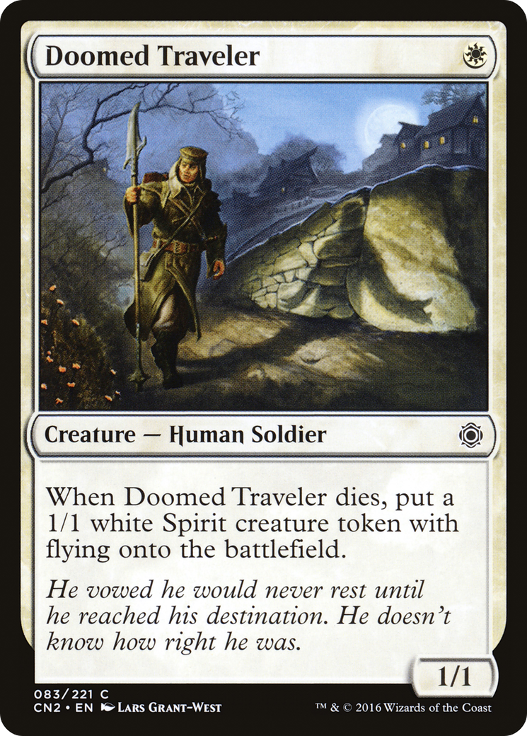 Doomed Traveler (CN2-083) - Conspiracy: Take the Crown