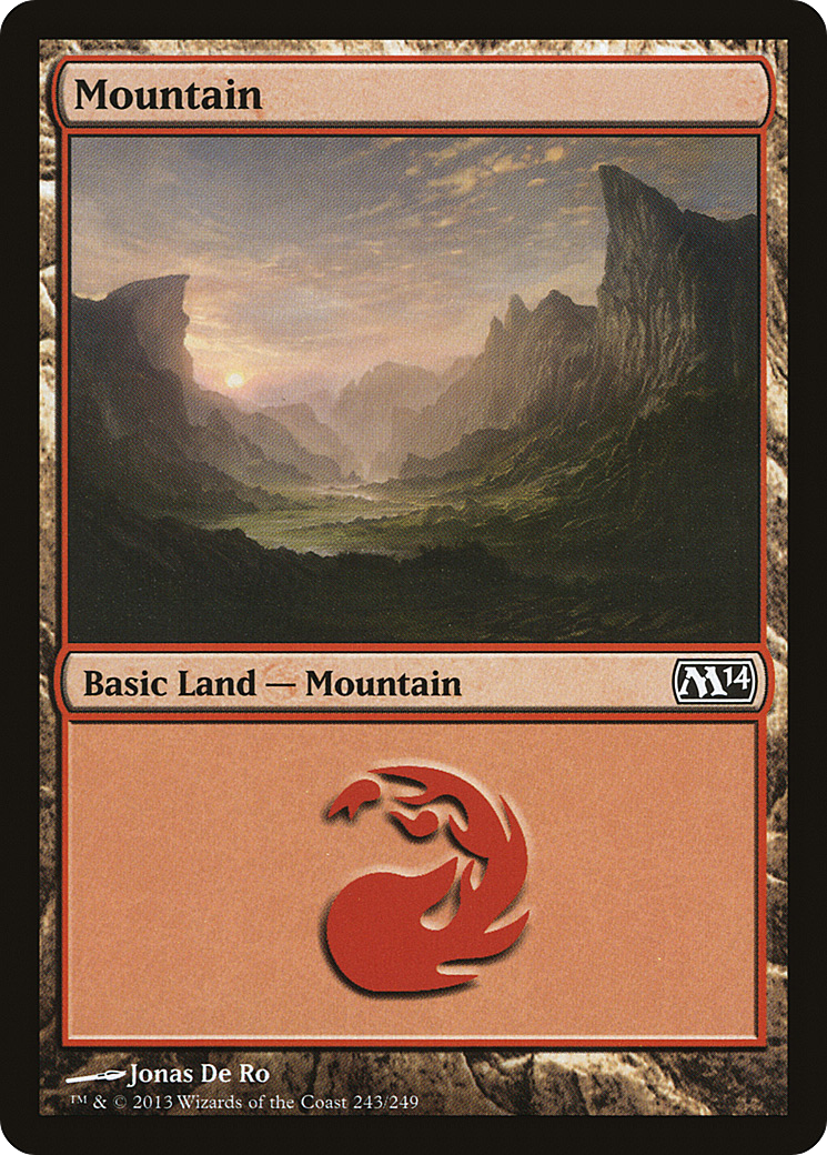 Mountain (243) (M14-243) - Magic 2014