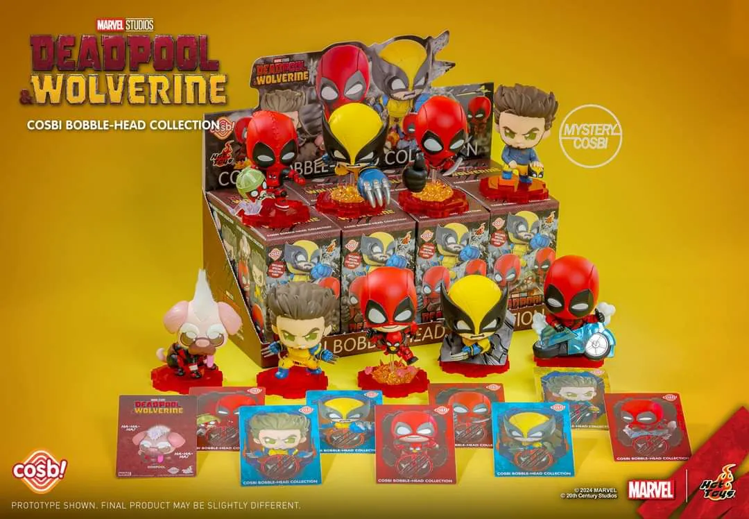 Hot Toys x COSBI - Deadpool and Wolverine Mini Blind Box Series