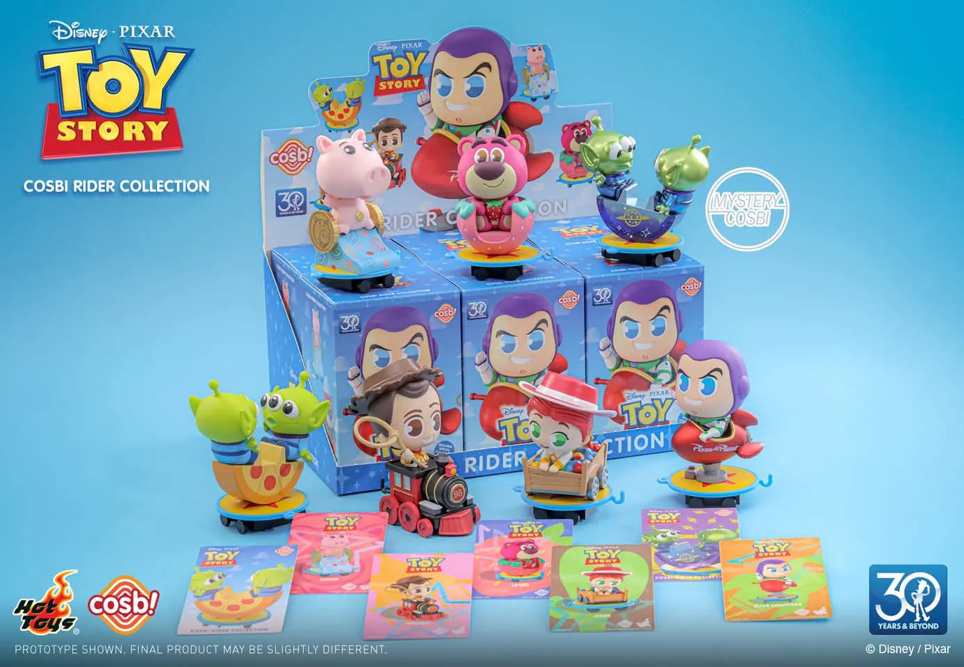 Hot Toys x COSBI - Disney Toy Story Rider Figurine Blind Box Series