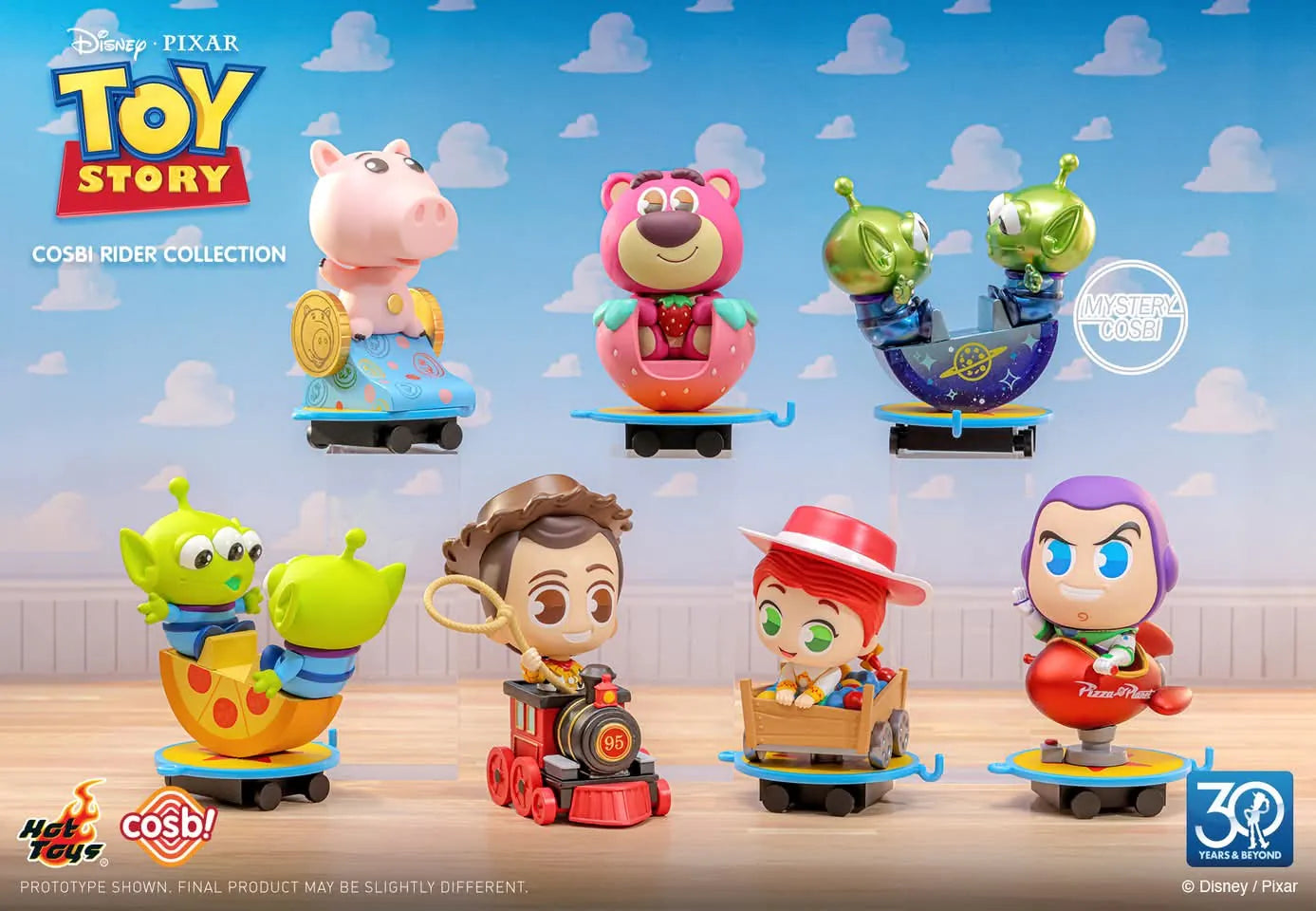 Hot Toys x COSBI - Disney Toy Story Rider Figurine Blind Box Series