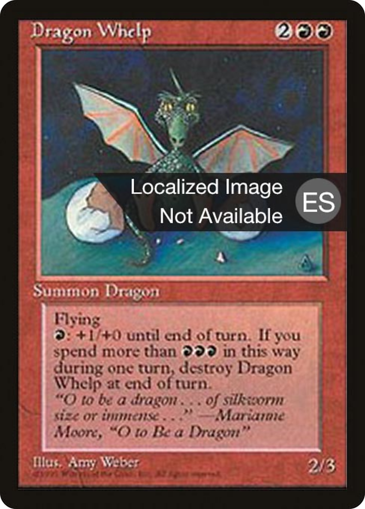 Dragon Whelp (4BB-) - Fourth Edition Foreign Black Border