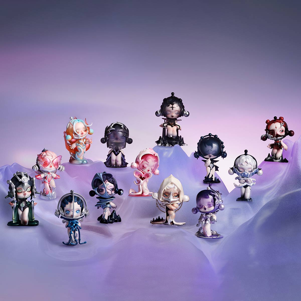 POP MART: SKULLPANDA The Sound Series Figures