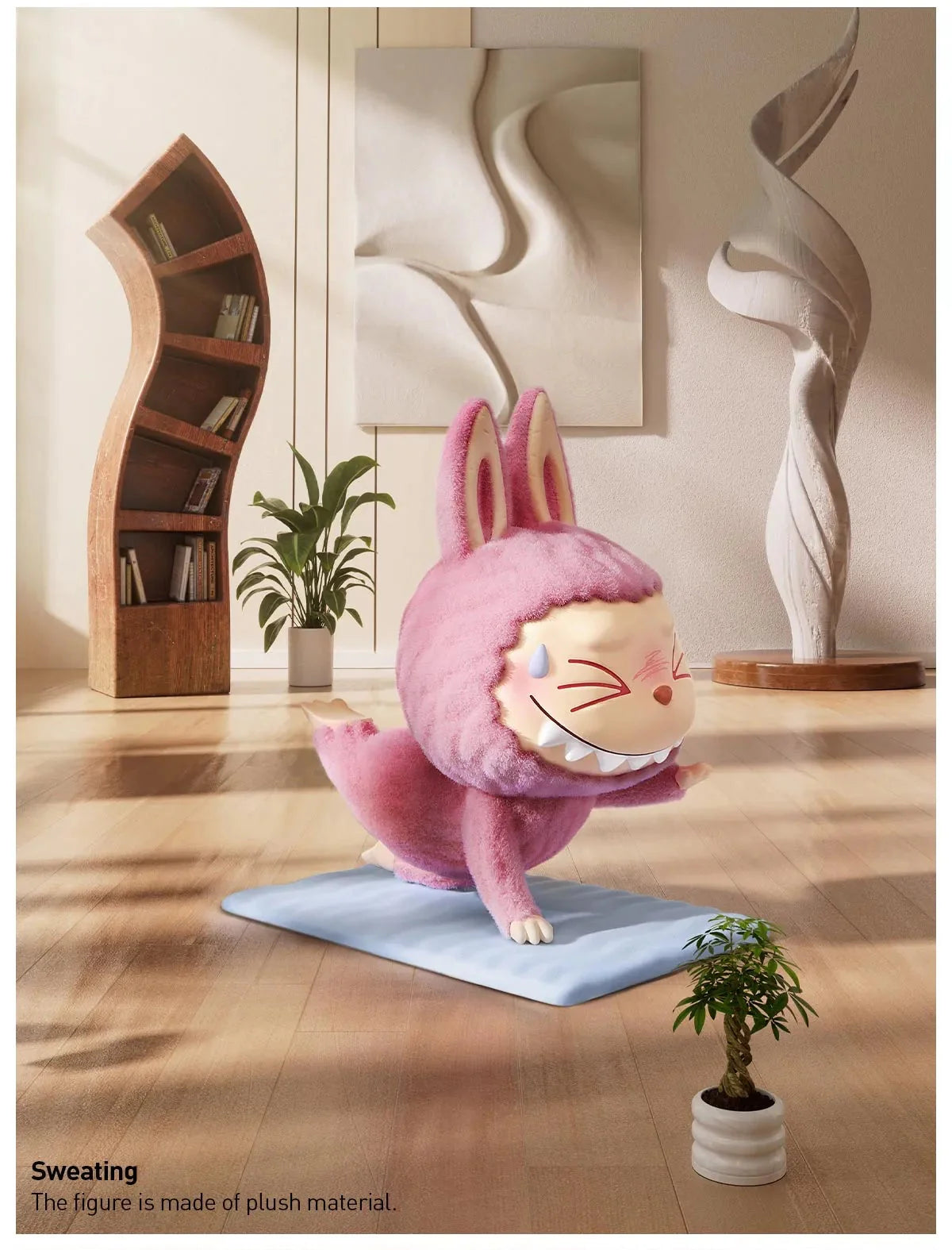 POP MART: Labubu THE MONSTERS - Lazy Yoga Series Figures