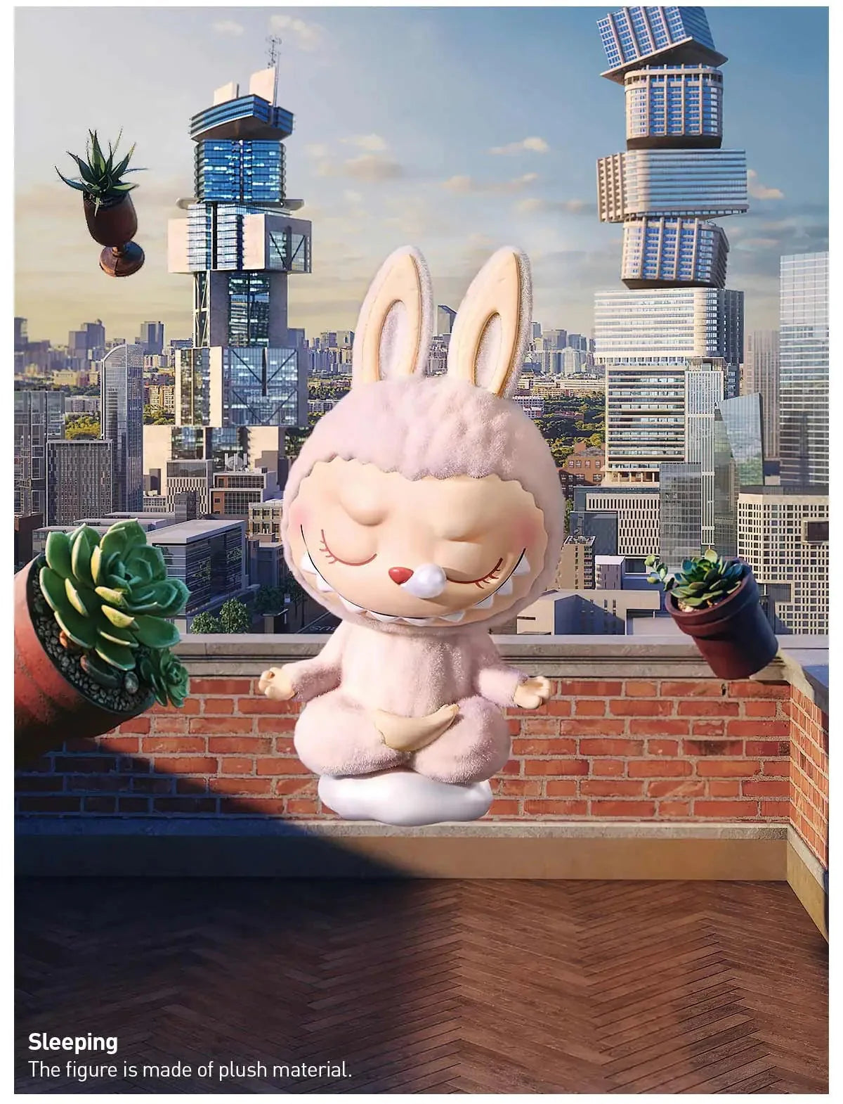 POP MART: Labubu THE MONSTERS - Lazy Yoga Series Figures