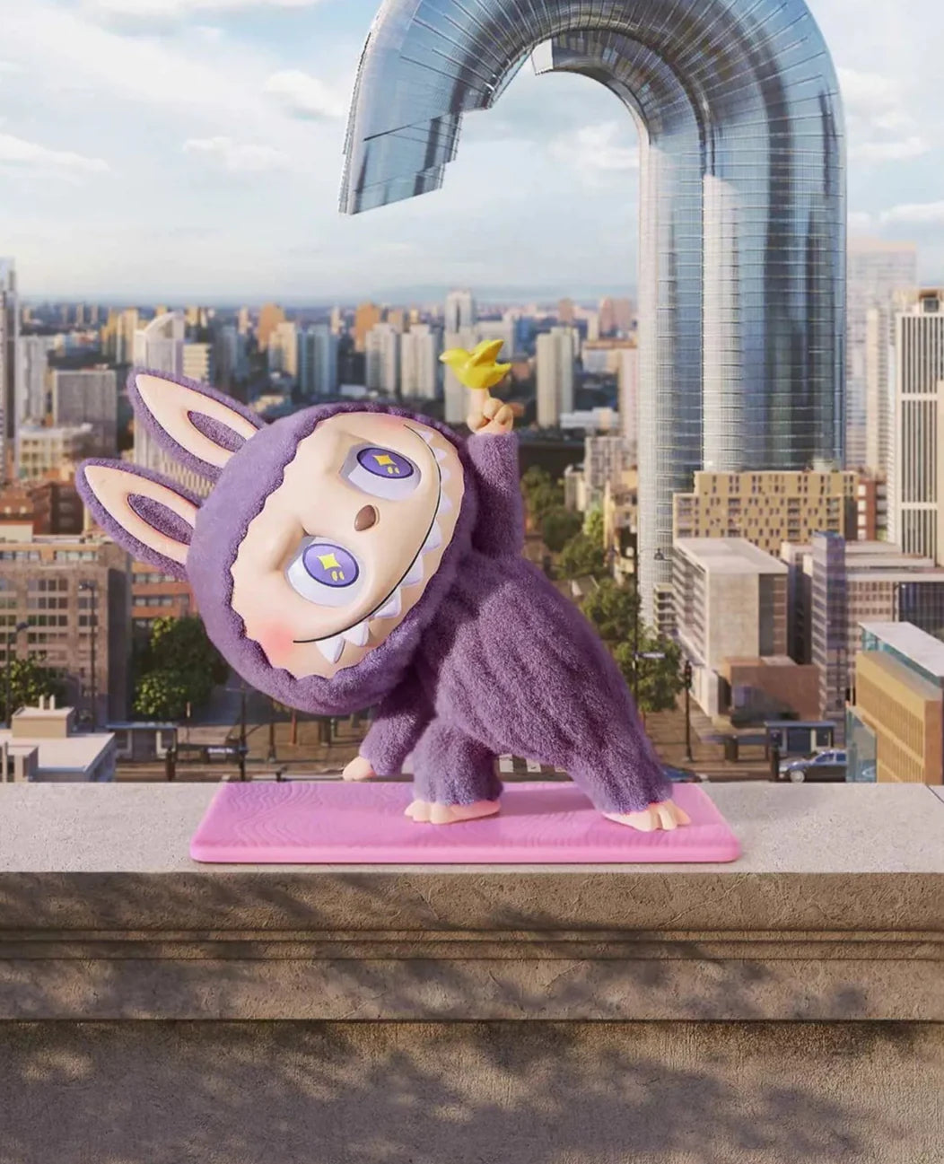 POP MART: Labubu THE MONSTERS - Lazy Yoga Series Figures