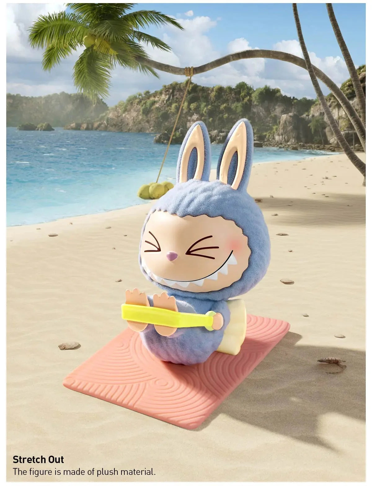 POP MART: Labubu THE MONSTERS - Lazy Yoga Series Figures