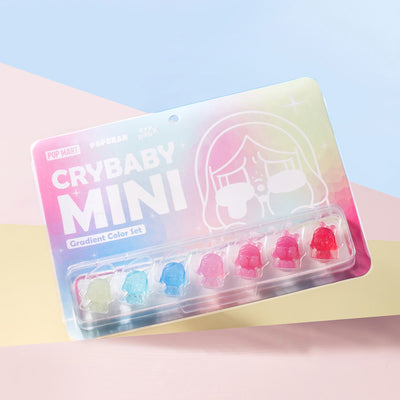 POP MART: POP BEAN CRYBABY Mini Figure Gradient Color Set