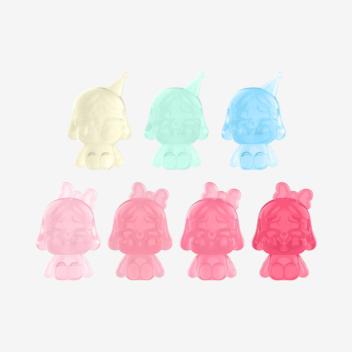 POP MART: POP BEAN CRYBABY Mini Figure Gradient Color Set