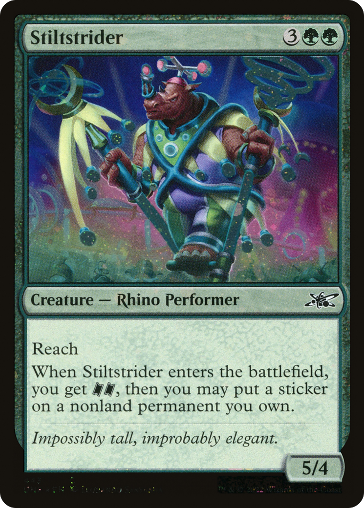 Stiltstrider (Galaxy Foil) (UNF-443) - Unfinity Foil