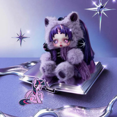 POP MART: SKULLPANDA × My Little Pony Series Plush Doll Pendant Blind Box