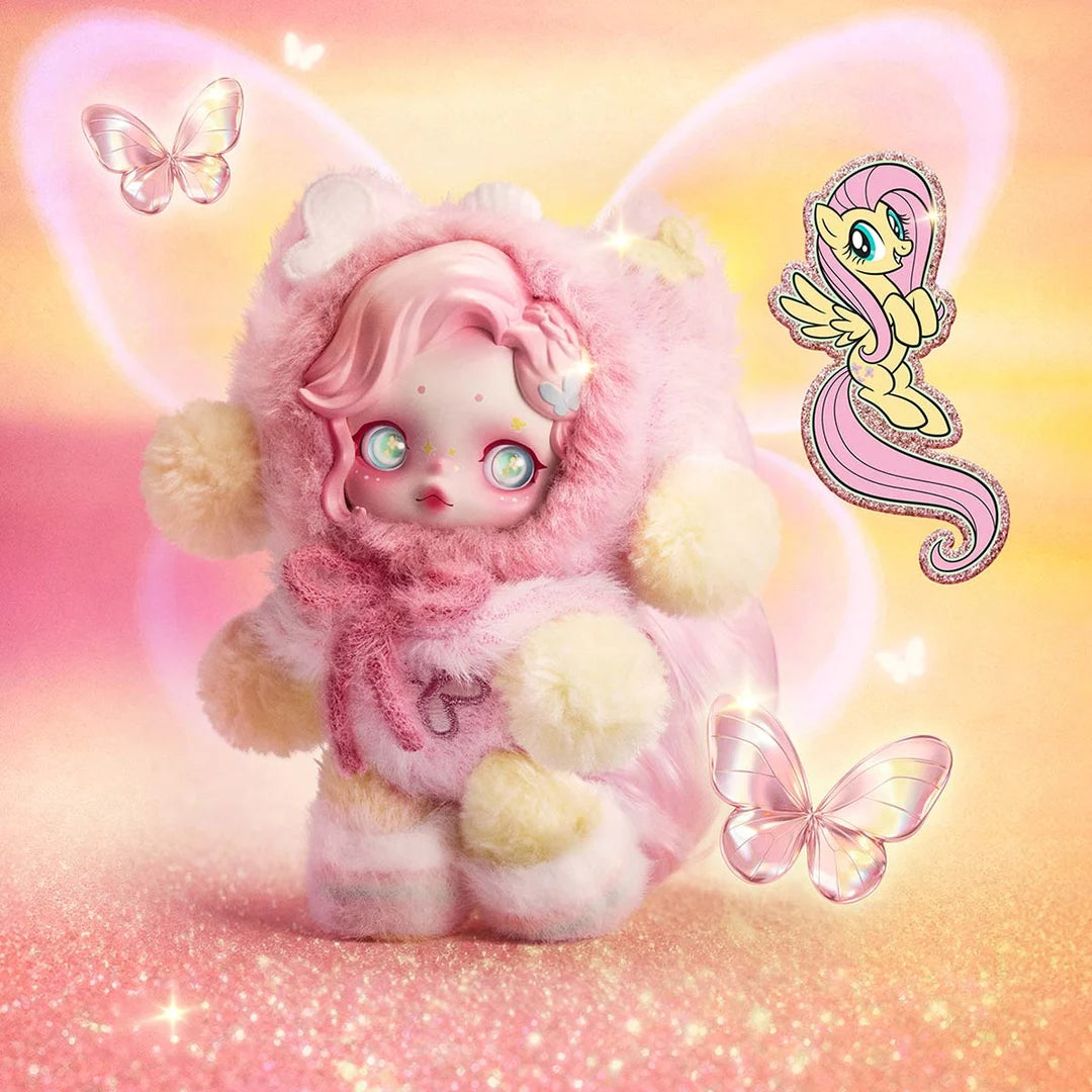 POP MART: SKULLPANDA × My Little Pony Series Plush Doll Pendant Blind Box