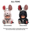 POP MART: Hirono Little Hare Plush Doll Pendant