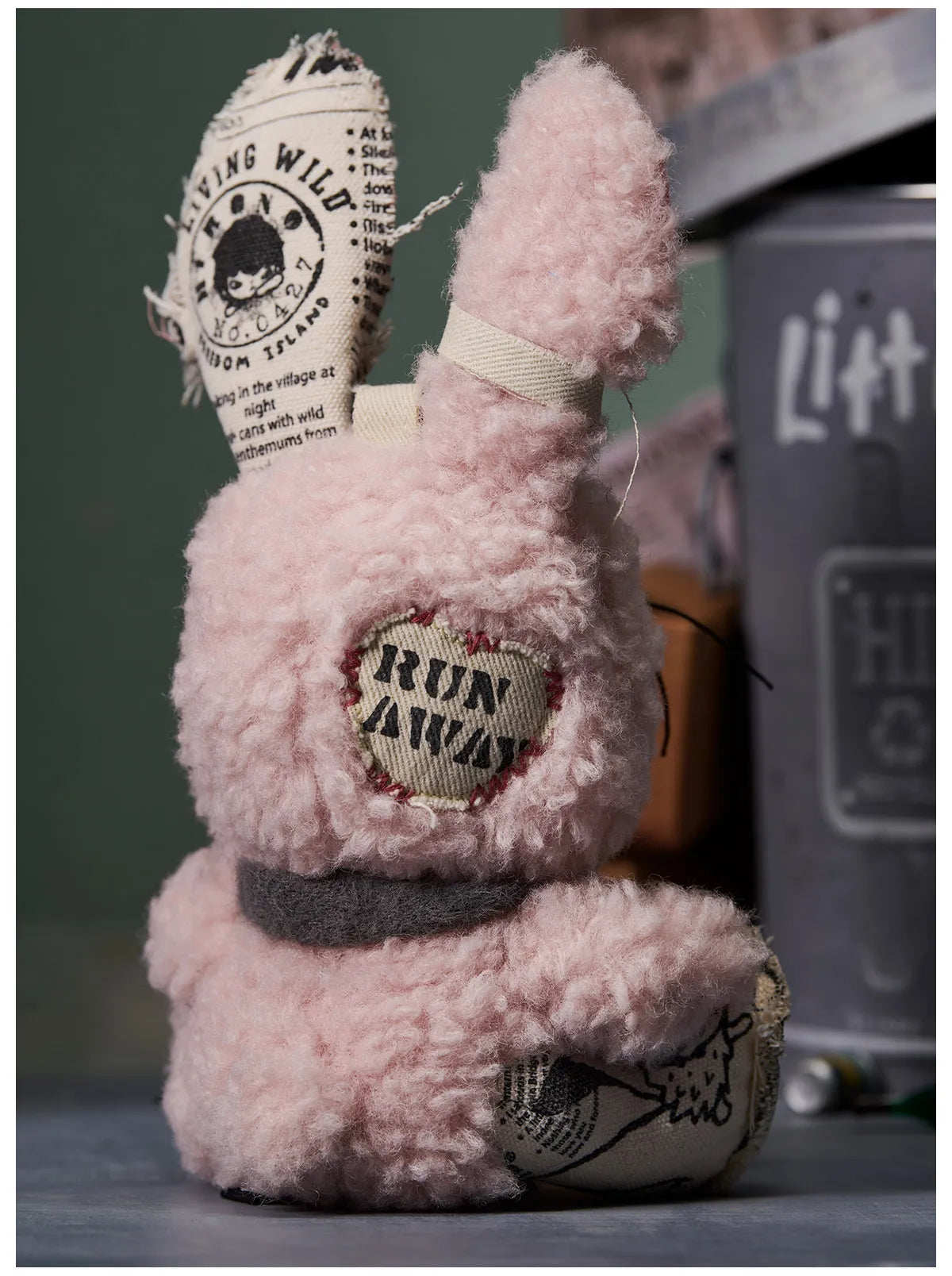 POP MART: Hirono Little Hare Plush Doll Pendant