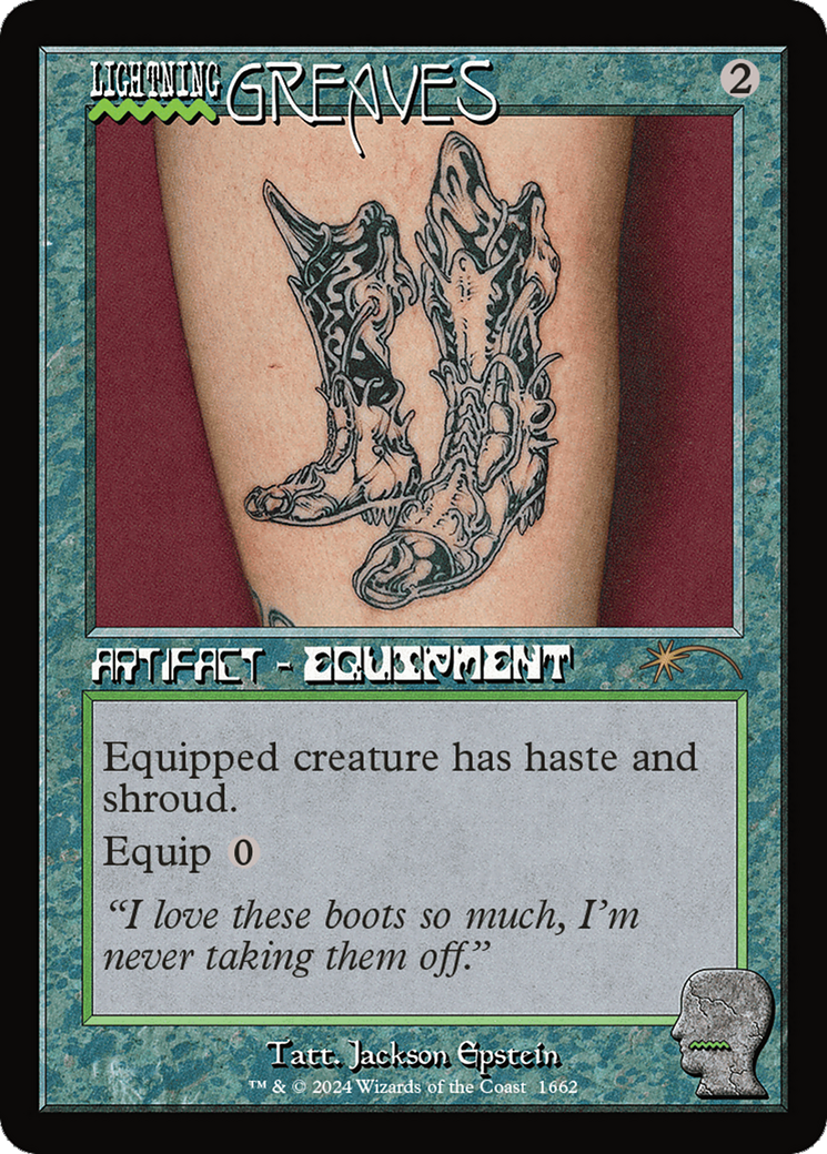 Lightning Greaves (1662) (SLD-1662) - Secret Lair Drop