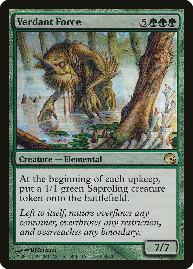 Verdant Force (GRV-008) - Premium Deck Series: Graveborn Foil