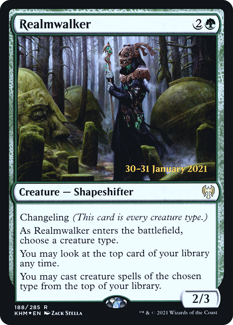 Realmwalker (PRE-188) - Kaldheim Promos Foil