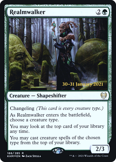 Realmwalker (PRE-188) - Kaldheim Promos Foil