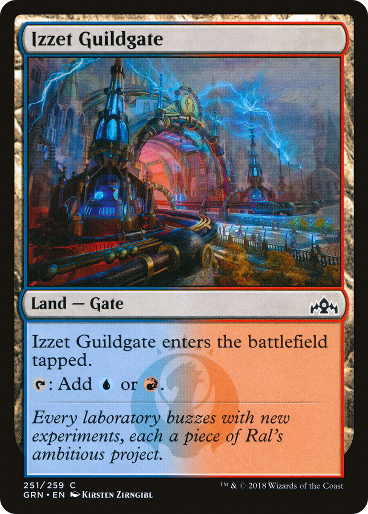 Izzet Guildgate (251) (GRN-251) - Guilds of Ravnica Foil