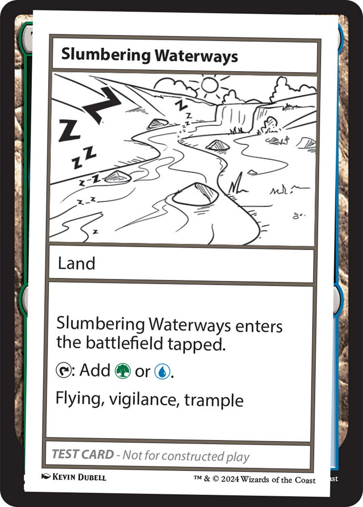 Slumbering Waterways (MB2PC-) - Mystery Booster 2