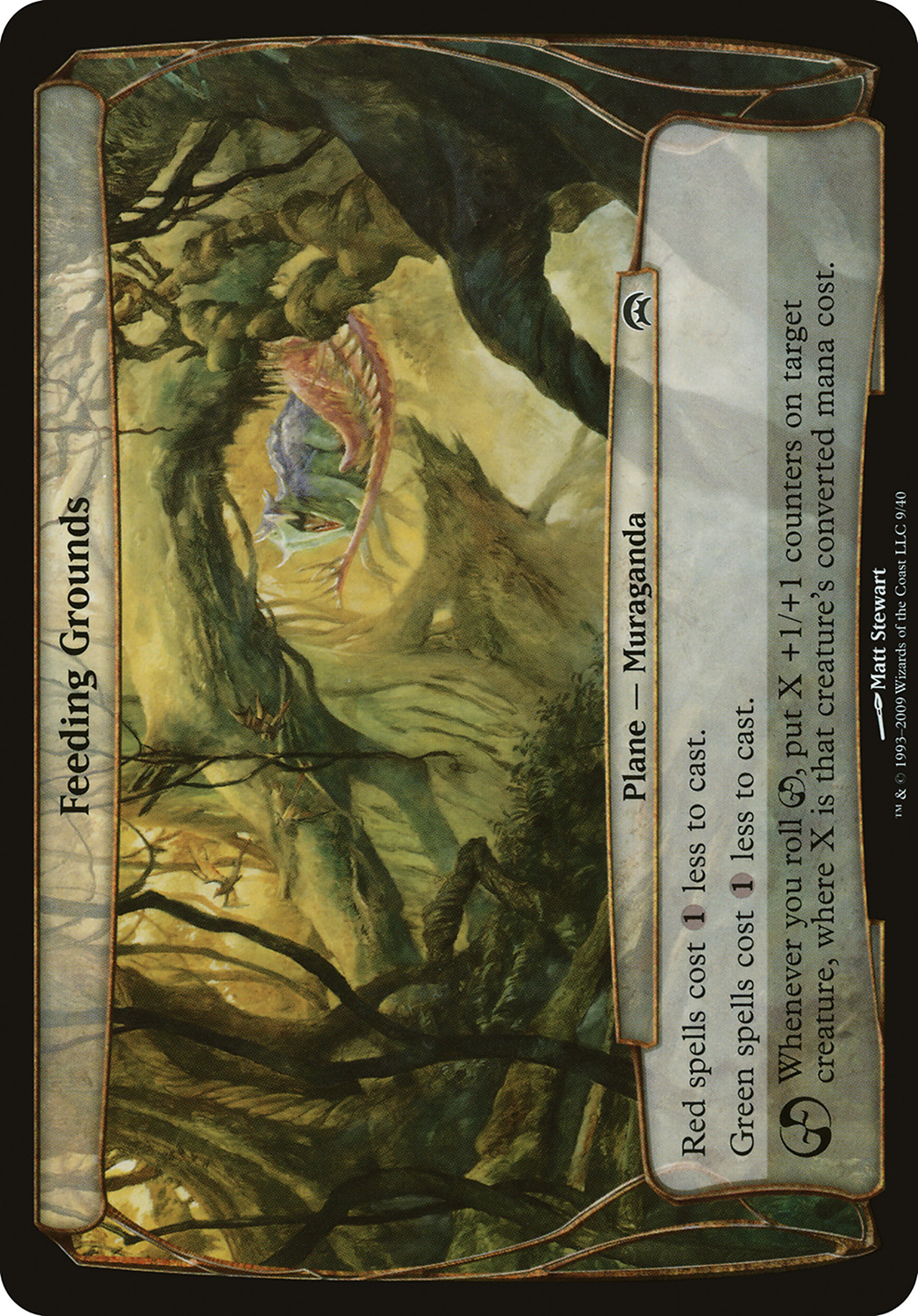 Feeding Grounds (Planechase) (OVER-) - Planechase Planes