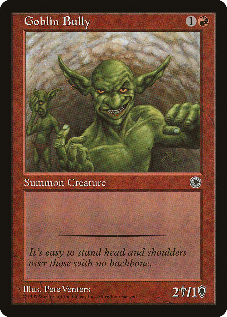 Goblin Bully (POR-) - Portal