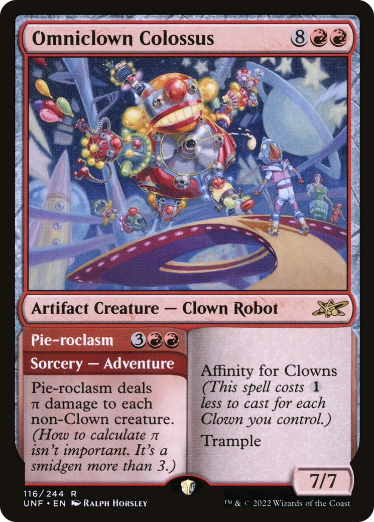 Omniclown Colossus (UNF-116) - Unfinity Foil