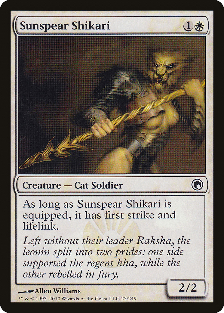 Sunspear Shikari (SOM-023) - Scars of Mirrodin