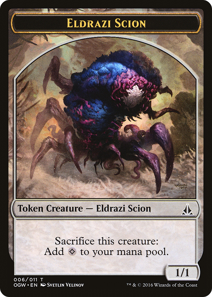 Eldrazi Scion Token (006) (OGW-006) - Oath of the Gatewatch Tokens
